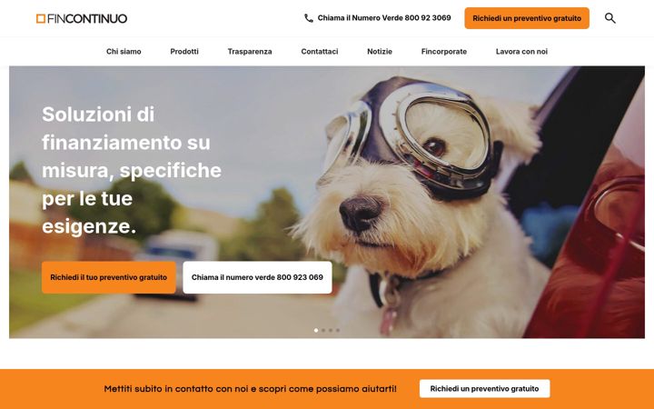 Screenshot of fincontinuo.com