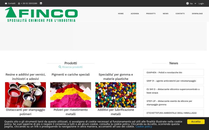 Screenshot ta' fincosrl.it