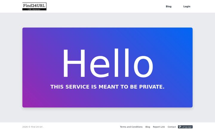 Screenshot of find24url.site