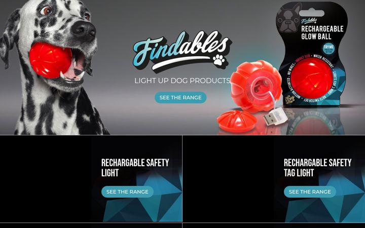 Screenshot of findables.co.uk