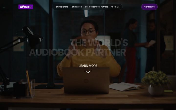 Screenshot of findawayworld.com