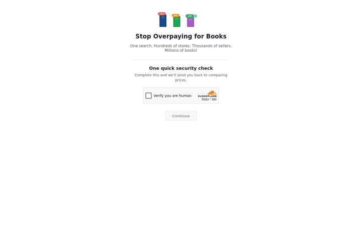 Screenshot of findbookprices.com