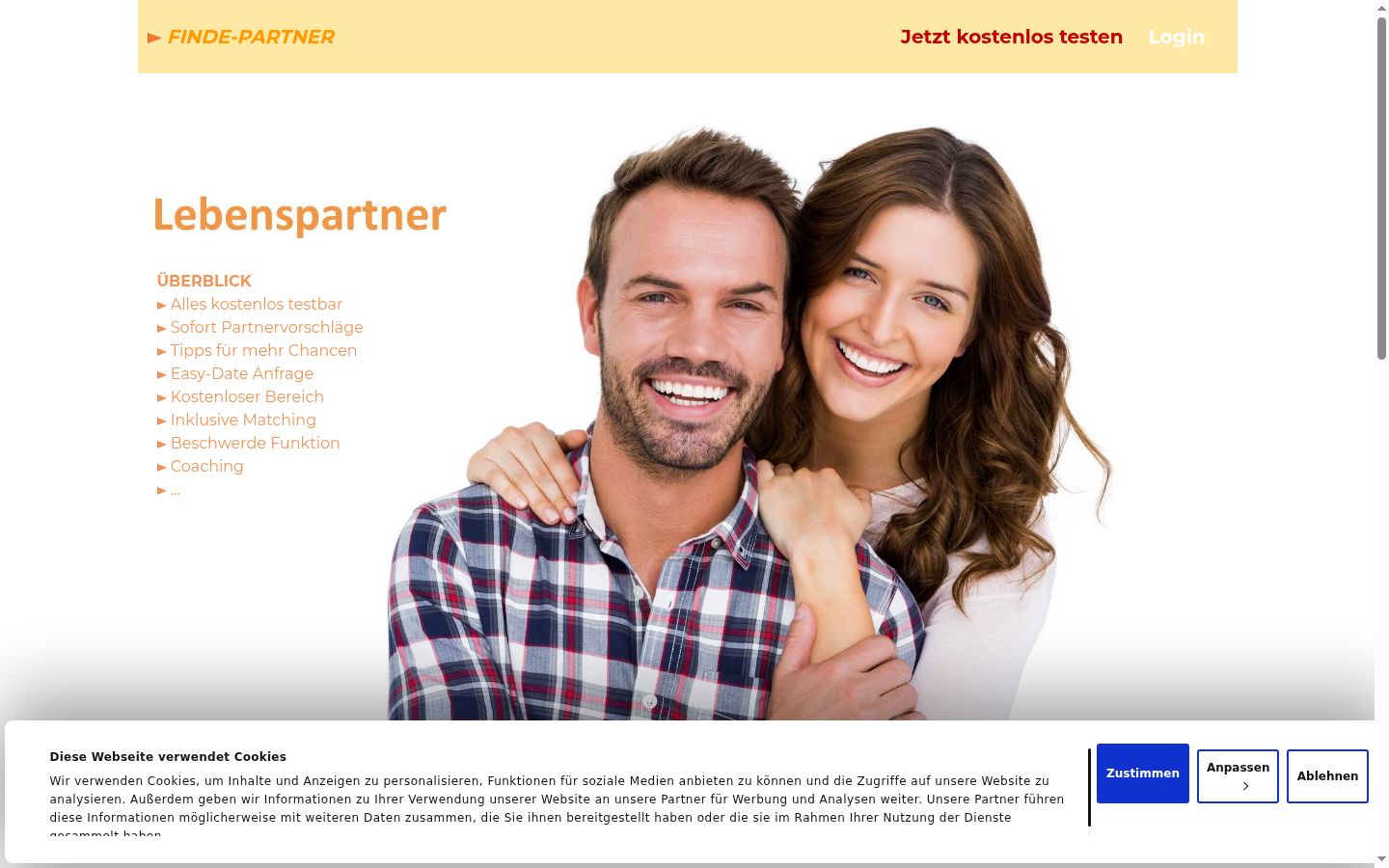 Screenshot van de toestemmingsbanner zoals getoond vóór enige interactie