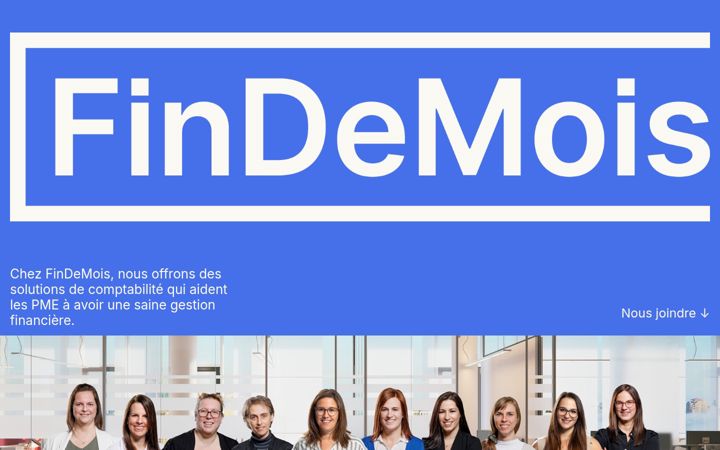 Screenshot of findemois.ca