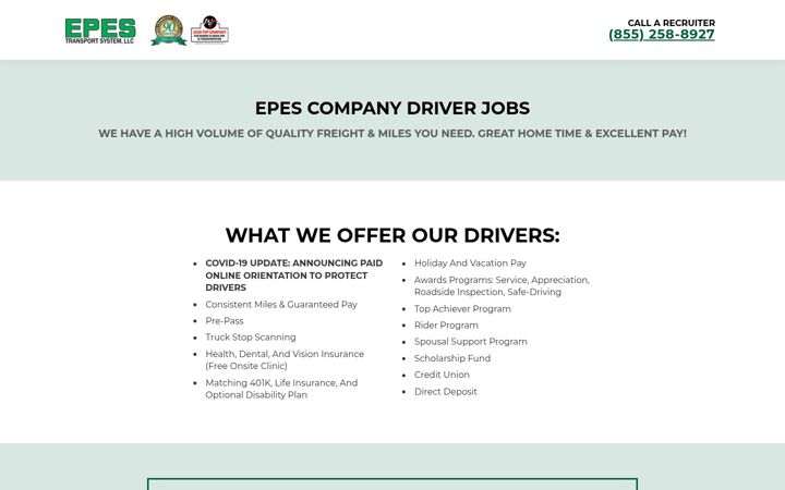 Screenshot of findepesjobs.com