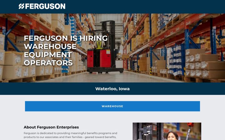 Screenshot of findfergusonjobs.com