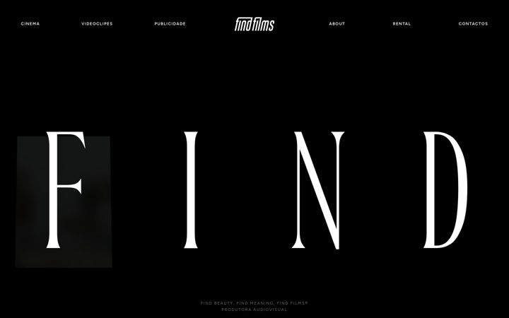 Screenshot of findfilms.pt