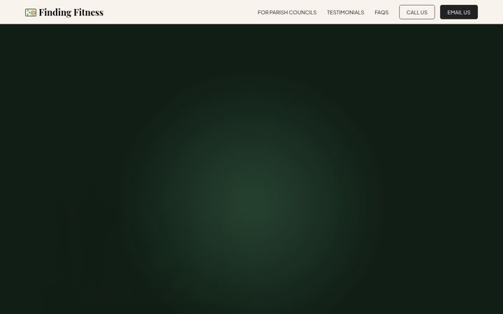 Screenshot ta' finding-fitness.co.uk