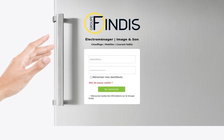 Screenshot of findis.fr