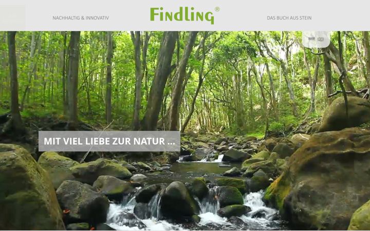 Screenshot of findling.info