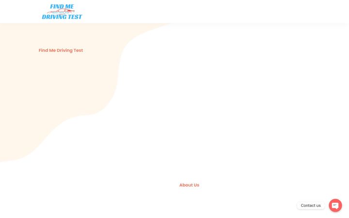 Screenshot ta' findmedrivingtest.co.uk