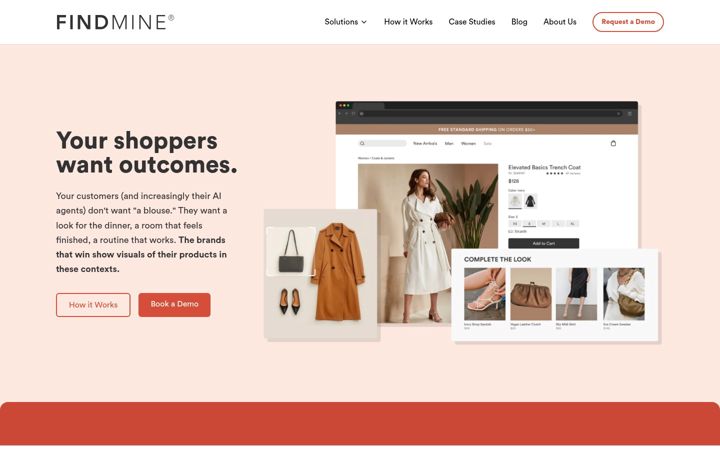 Captura de ecrã de findmine.com