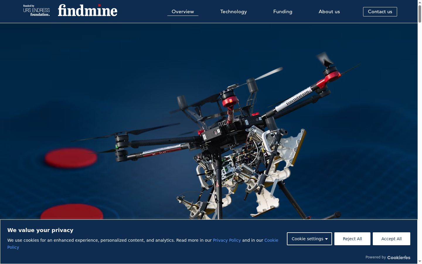 Screenshot tal-banner tal-kunsens muri qabel kwalunkwe interazzjoni