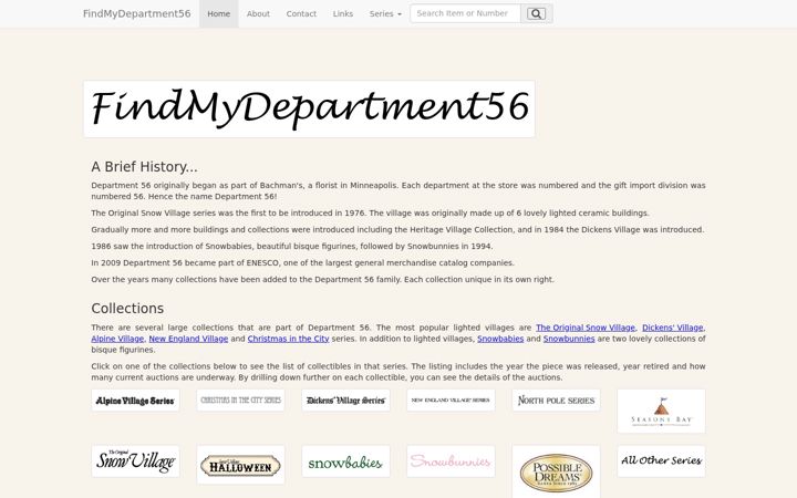 Screenshot of findmydepartment56.com
