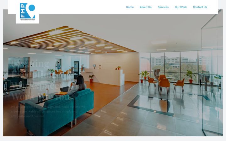 Screenshot of findmyproject.co.uk