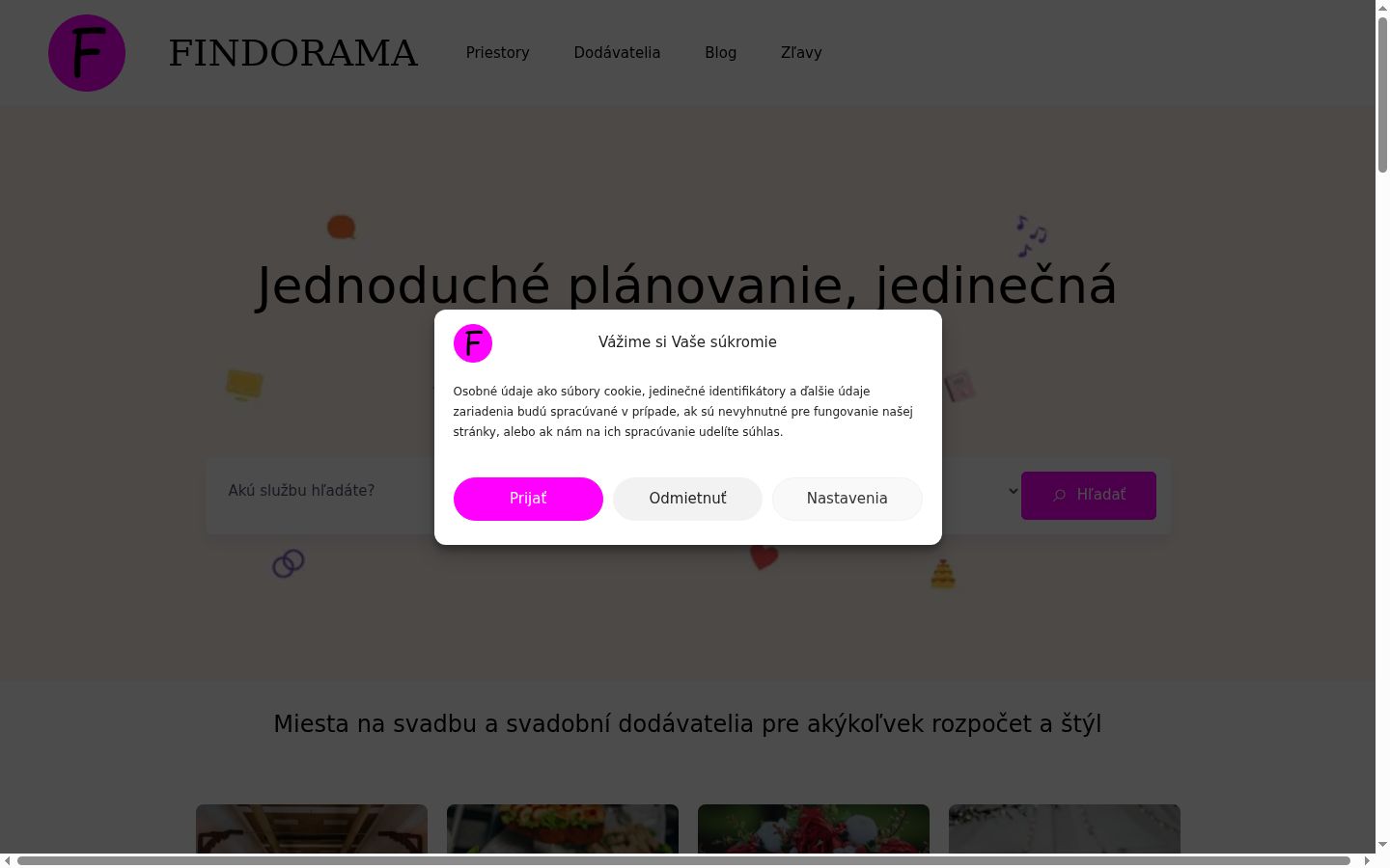 Captură de ecran a bannerului de consimțământ afișat înainte de orice interacțiune