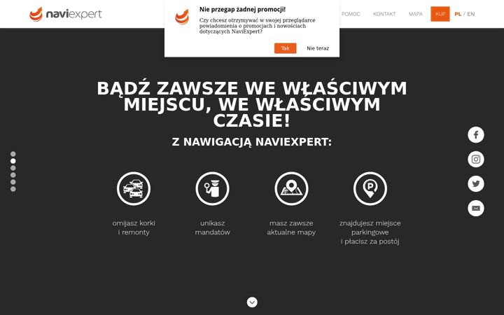 Screenshot of findpark.pl