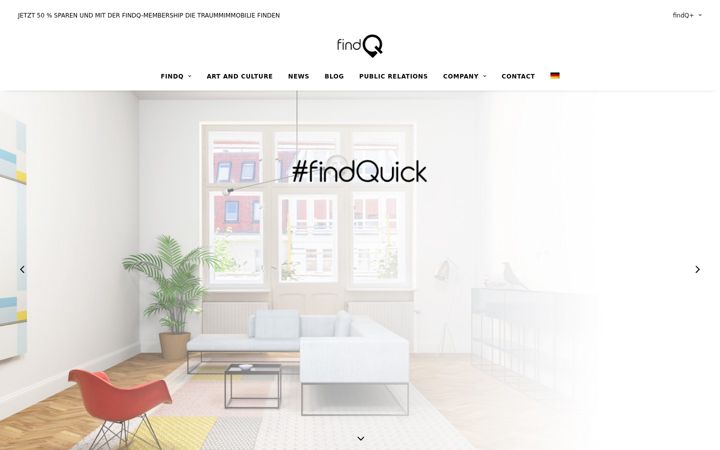 Screenshot di findq.de