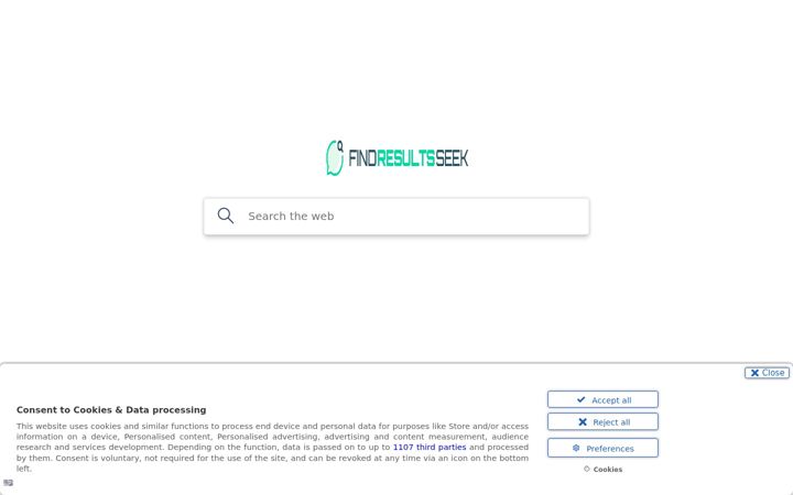 Screenshot of findresultsseek.com
