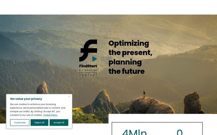 Screenshot of findstart.it