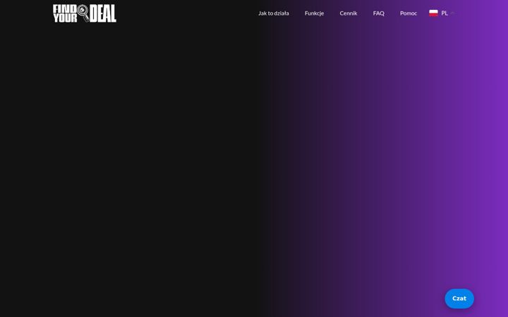 Screenshot of findyourdeal.app
