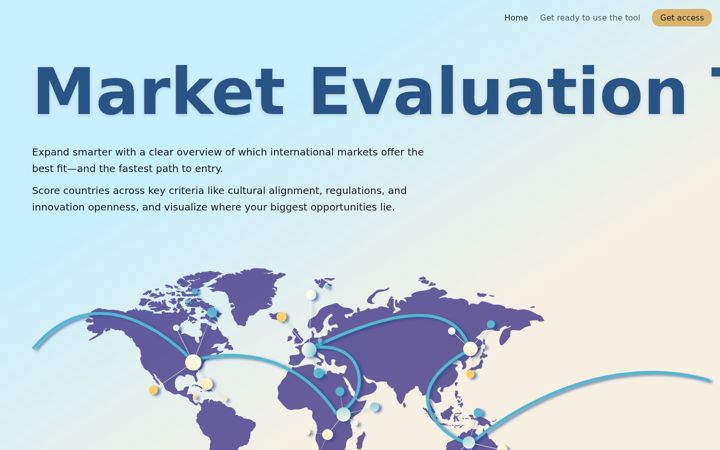 Screenshot of findyourmarkets.com