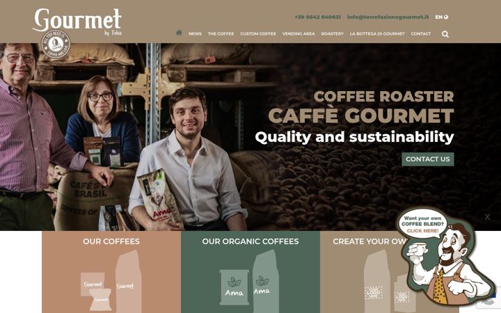Screenshot of fine-coffee-gourmet.com