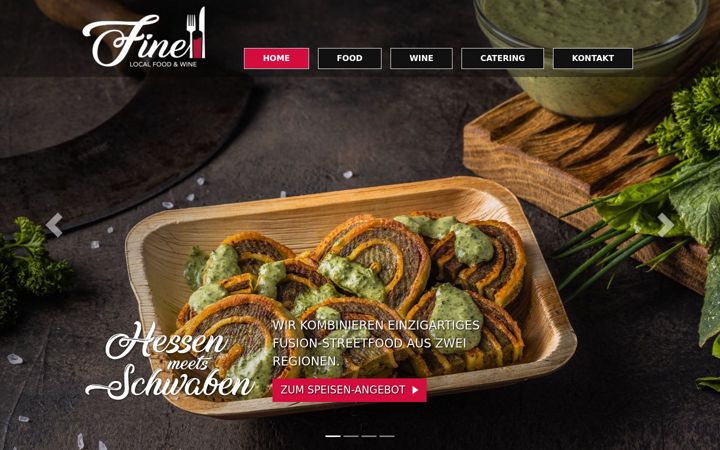 Screenshot of fine-foodtruck.de