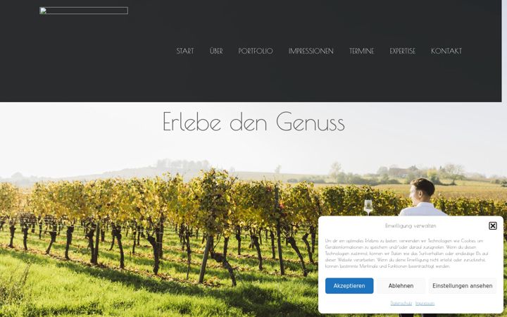 Screenshot of fine-wine.online