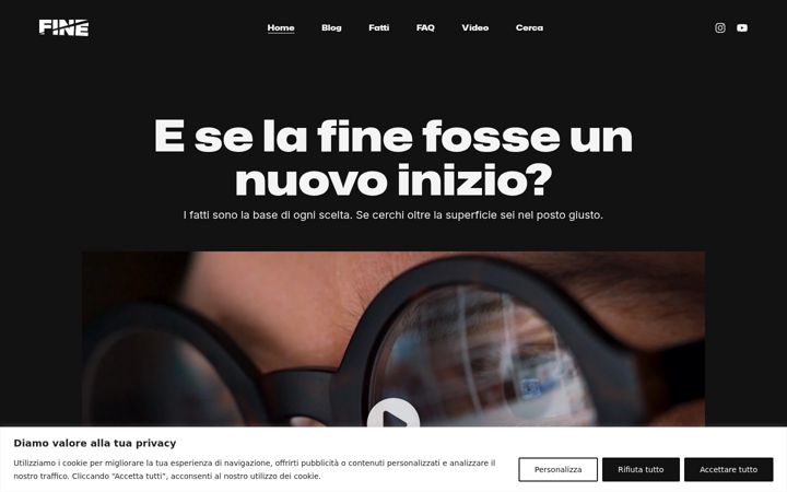 Screenshot of fine.eu.com
