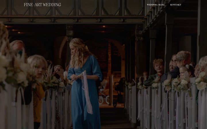 Screenshot of fineart-hochzeit-sylt.de