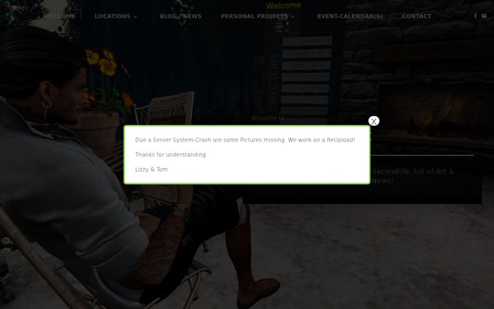 Screenshot of fineartandmusic.org
