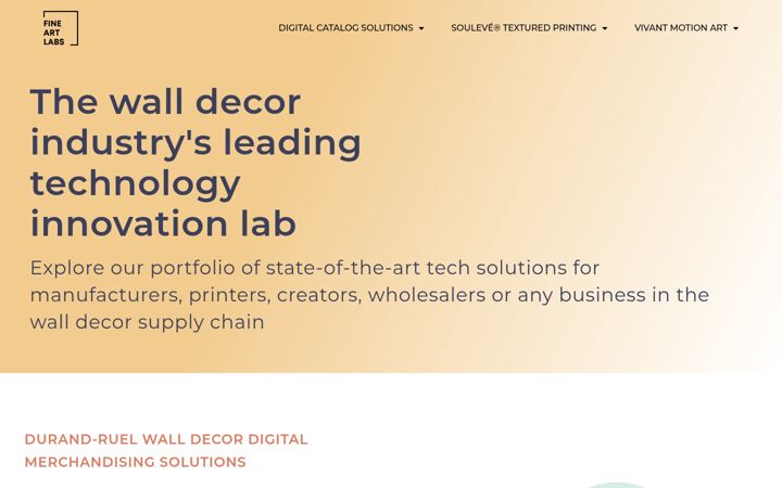 Screenshot of fineartlabs.com