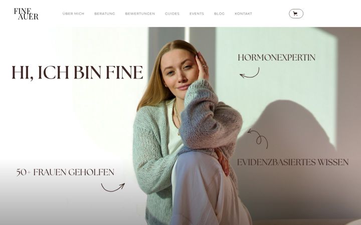 Skærmbillede af fineauer.com