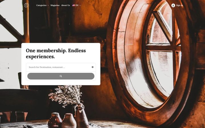 Screenshot of finediningtable.com
