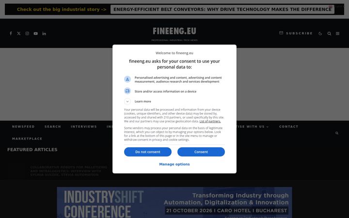 Screenshot of fineeng.eu