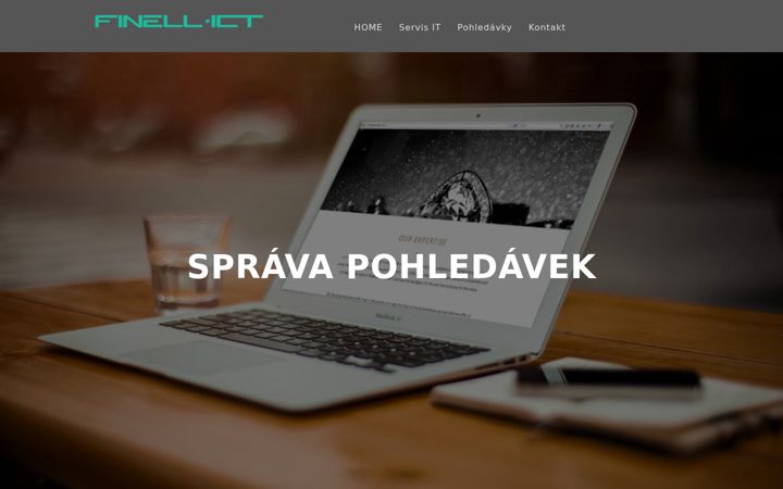 Screenshot of finell-ict.cz