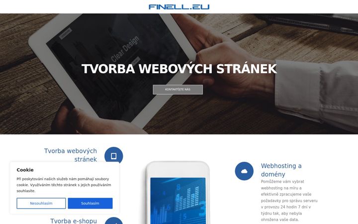 Screenshot of finell.eu