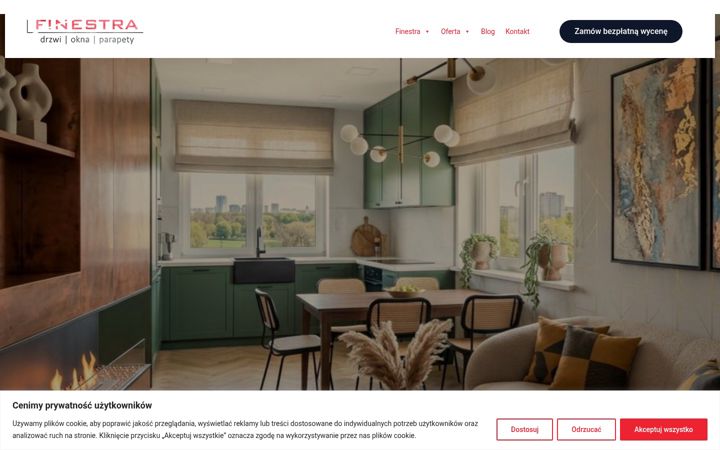 Screenshot of finestra-marki.pl