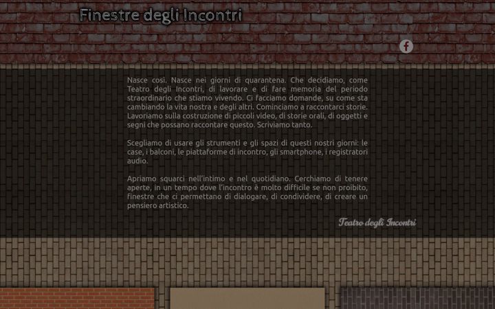 Screenshot of finestredeglincontri.it