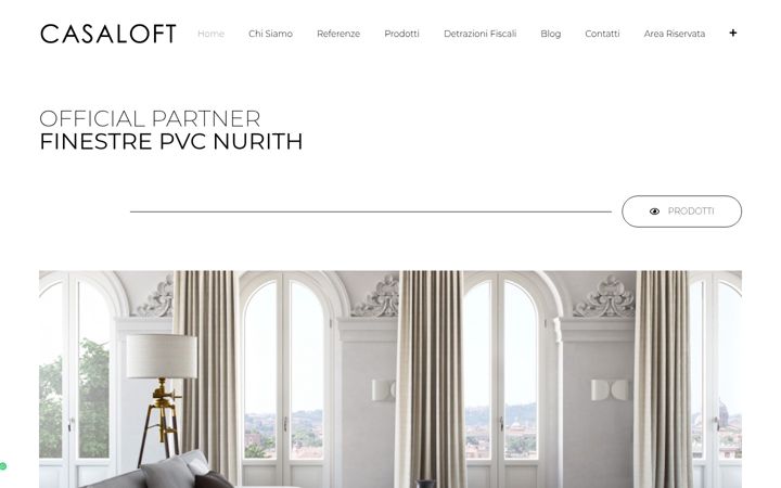 Screenshot of finestrepvcperugia.com