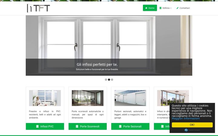 Screenshot of finestretft.it