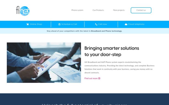 Screenshot of finet.co.uk
