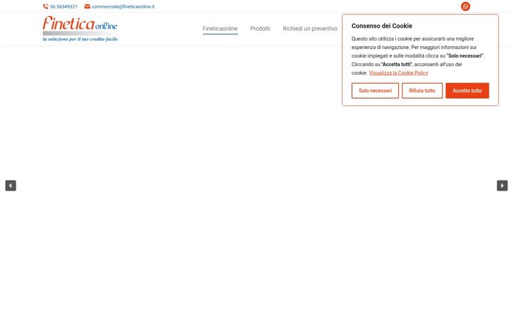 Screenshot ta' fineticaonline.it