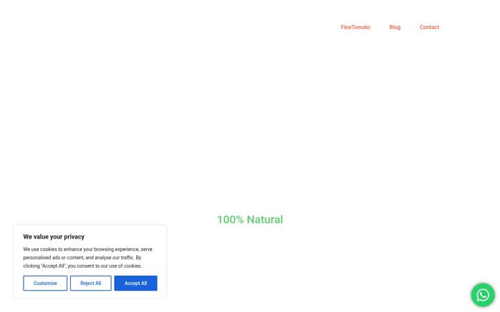 Screenshot of finetomato.com
