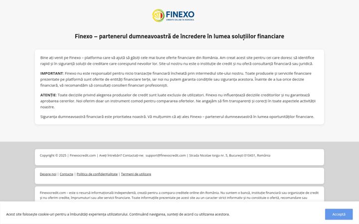 Screenshot of finexocredit.com