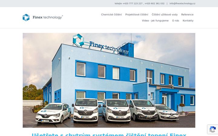 Screenshot of finextechnology.cz