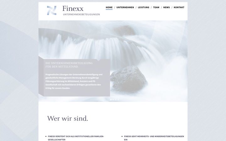 Screenshot of finexx.de