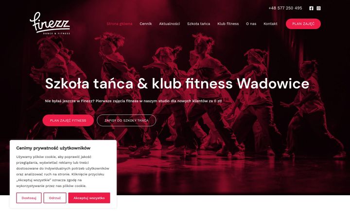Screenshot of finezz.pl