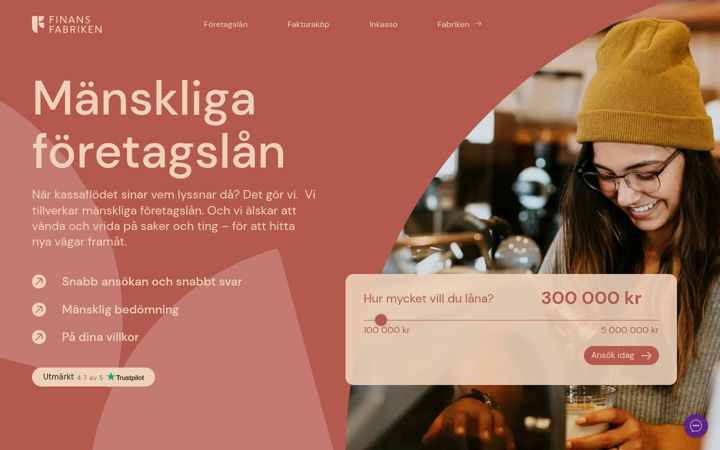 Screenshot of finfab.se
